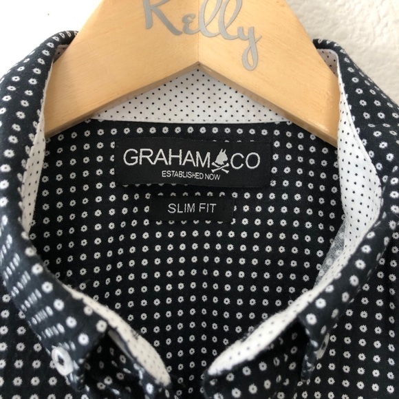 Graham & Co Floral Slim Fit Button Down - Picture 3 of 8